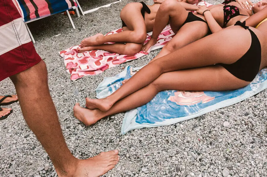 Beach photography in Cinque Terre