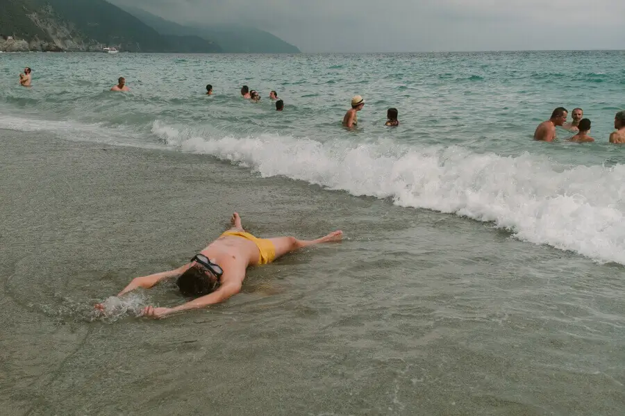 Beach photography in Cinque Terre