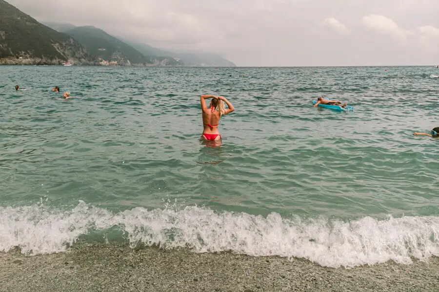 Beach photography in Cinque Terre