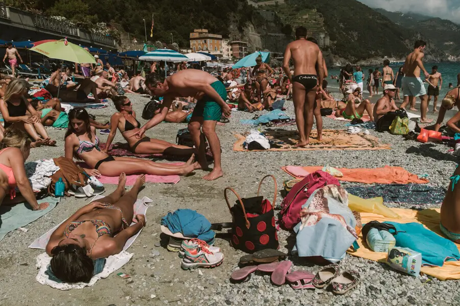 Beach photography in Cinque Terre