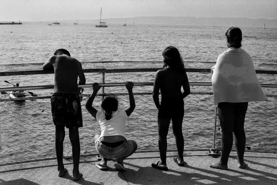 Beach photography in Marseille